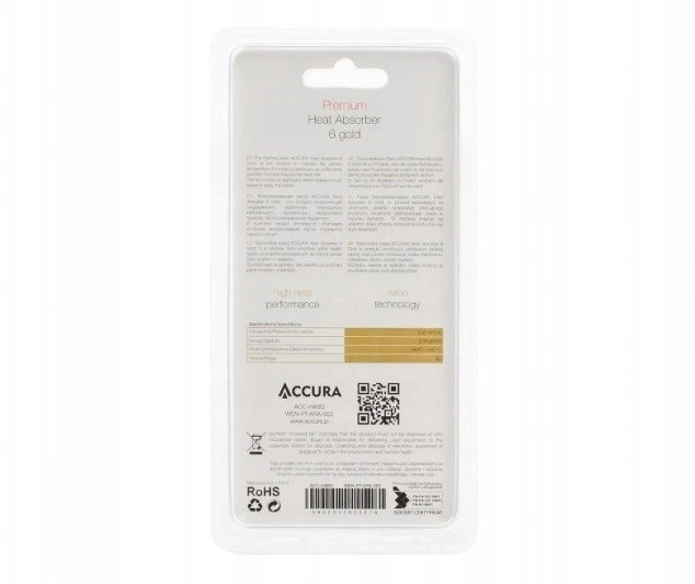 „Accura“ šilumos absorberis 6 auksinis 2 g