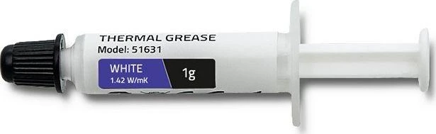 QOLTEC 51631 Qoltec terminė pasta 1,42 W/m-K 1g Baltas