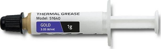 QOLTEC 51640 Thermal paste 3.05W/m-K 1g auksinis