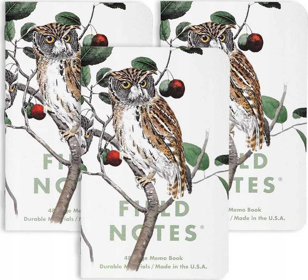 Field Notes Pastabos Šiaurės Amerikos paukščiai ir medžiai