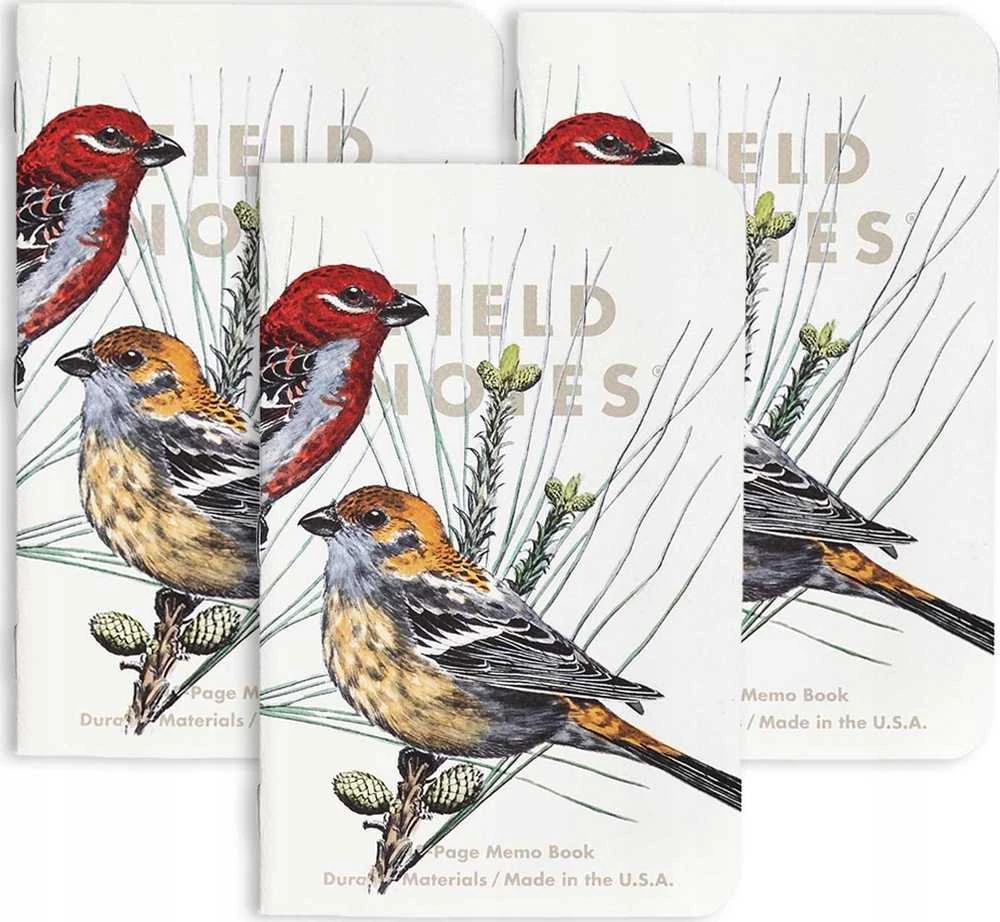 Field Notes Pastabos Šiaurės Amerikos paukščiai ir medžiai