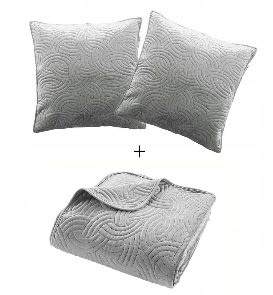 Douceur d`Interieur Velvetinis patalynės komplektas SOLANGE, užklotas + 2 pagalvių užvalkalai