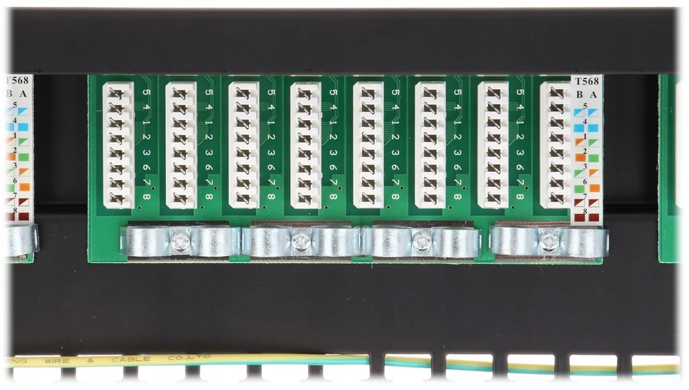 TST KOMUTACINIS SKYDELIS RJ-45 PP-24/RJ6-C/FTP-S