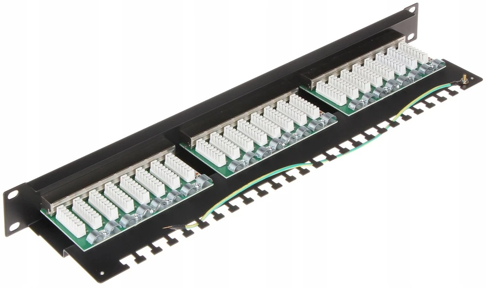 TST KOMUTACINIS SKYDELIS RJ-45 PP-24/RJ6-C/FTP-S