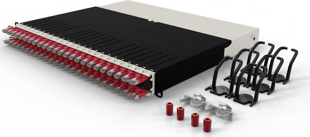 Serwer PATCHBOX 8RU / STP / Raudona
