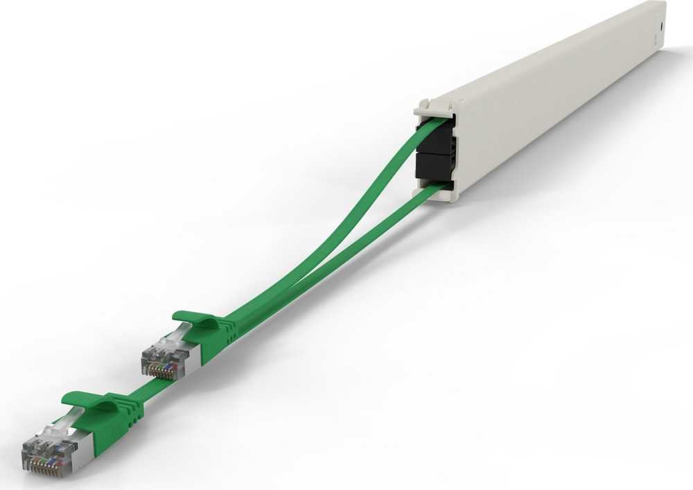 PATCHBOX CONE46STPGR kabelis sieciowy Žalias 2,5 m Cat6a U/FTP (STP)