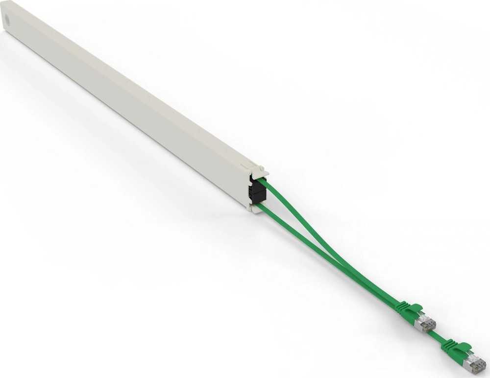 PATCHBOX CONE46STPGR kabelis sieciowy Žalias 2,5 m Cat6a U/FTP (STP)
