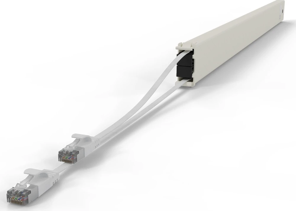 PATCHBOX PATCHBOX CONE46STPWH kabelis sieciowy Baltas 2,5 m Cat6a U/FTP (STP)
