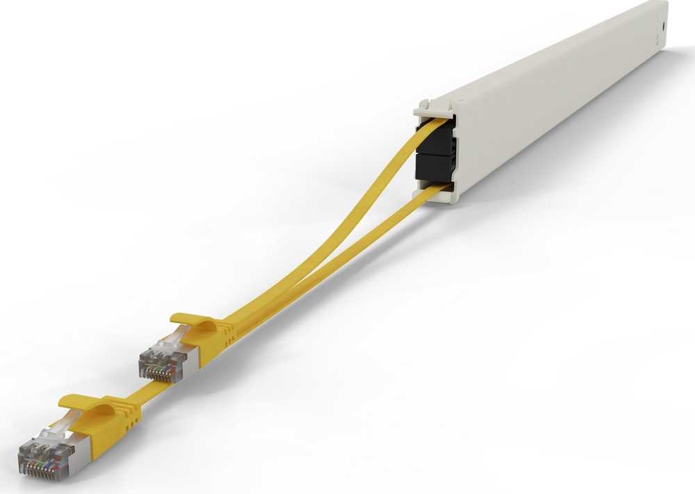 PATCHBOX CONE46STPYL kabelis sieciowy Geltonas 2,5 m Cat6a U/FTP (STP)