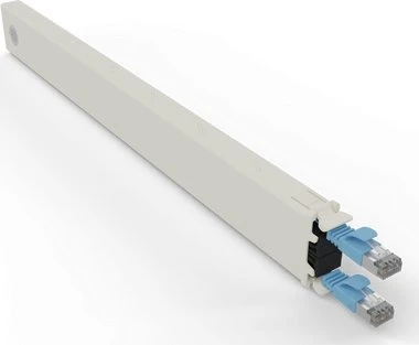 PATCHBOX CONEX8STPBL kabelis sieciowy Mėlyna 0,8 m Cat6a U/FTP (STP)