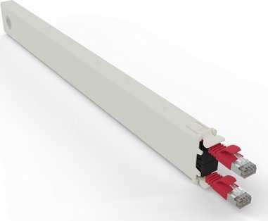 PATCHBOX CONEX8STPRD kabelis sieciowy Raudona 0,8 m Cat6a U/FTP (STP)