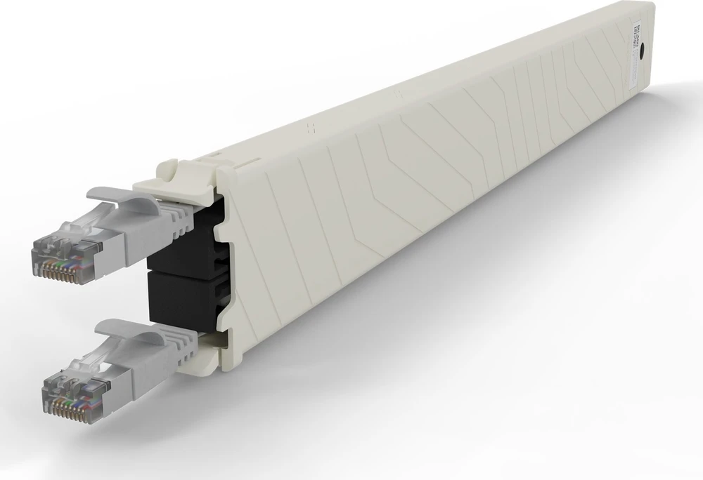 PATCHBOX CONEX8STPSL kabelis sieciowy Pilka 0,8 m Cat6a U/FTP (STP)