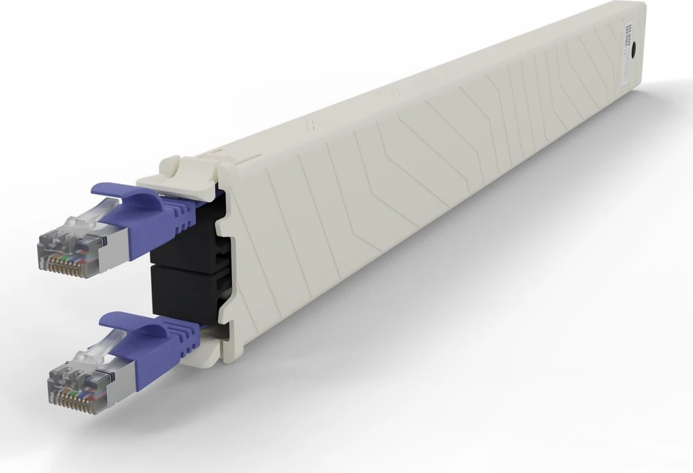 PATCHBOX CONEX8STPVI kabelis sieciowy Violetinis 0,8 m Cat6a U/FTP (STP)
