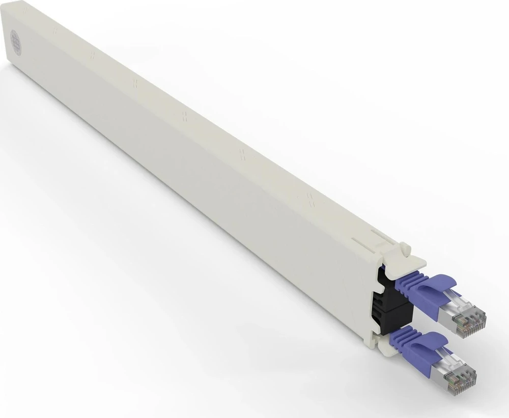 PATCHBOX CONEX8STPVI kabelis sieciowy Violetinis 0,8 m Cat6a U/FTP (STP)