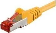 Goobay Jungiamasis kabelis CAT6 0.5m geltonas SFTP - (814829)