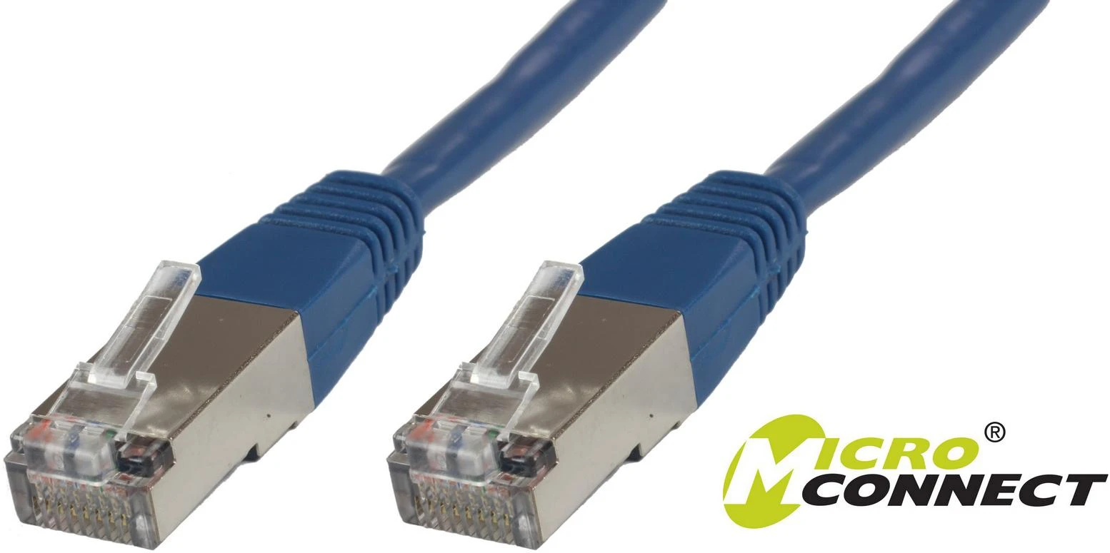 Goobay MicroConnect Patchcord CAT6, S/FTP, 3m, mėlyna (68269)