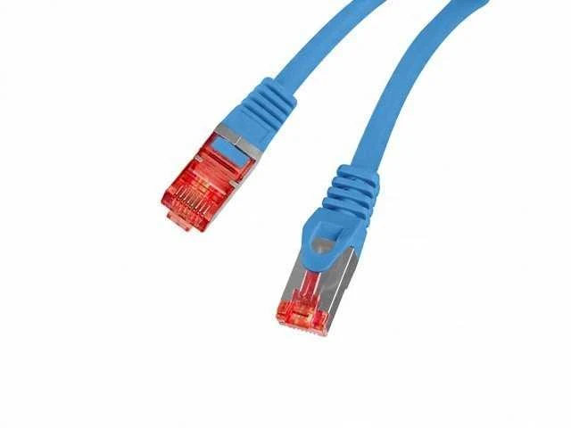 Lanberg PATCHCORD KAT.6 S/FTP LSZH CU 15M MĖLYNAS FLUKE PASSED LANBERG