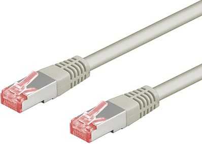 Goobay GB CAT6 S/FTP RJ45 PIMF 0.25M Pilkas