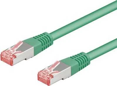 „Goobay“ jungiamasis laidas S/FTP, Cat6, 0,5 m, žalias