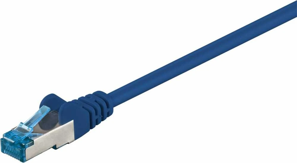 Wentronic Goobay Kabelis LAN Patchcord CAT 5E 0.25m mėlyna