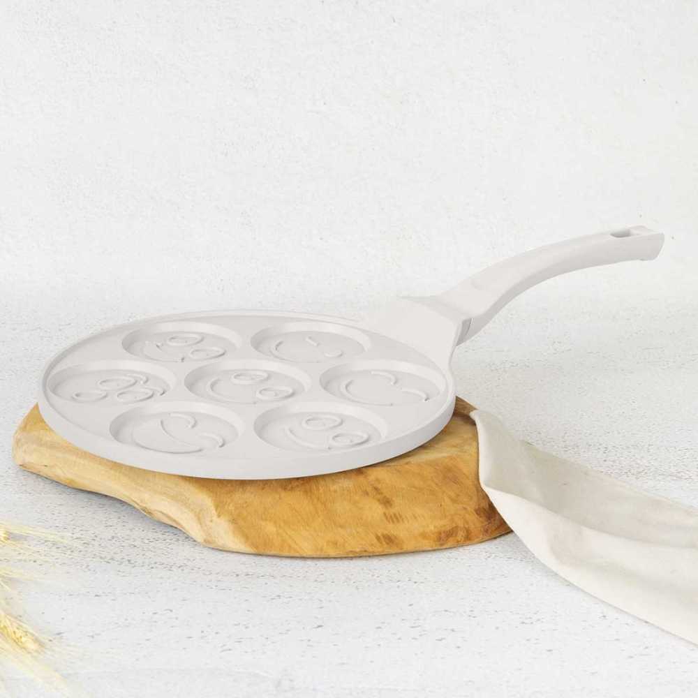 Blynų keptuvė 26cm, 7 blyneliams «Emoji», Berlinger Haus SAHARA | BH-7792
