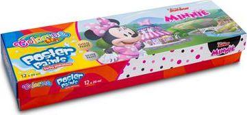 Colorino Guašas Disney Junior Minnie, 12 spalvų 20ml