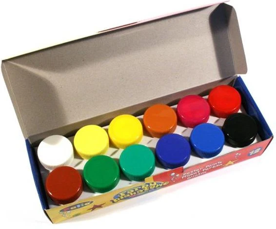 Guašas COLORINO, 12 spalvų x 20 ml