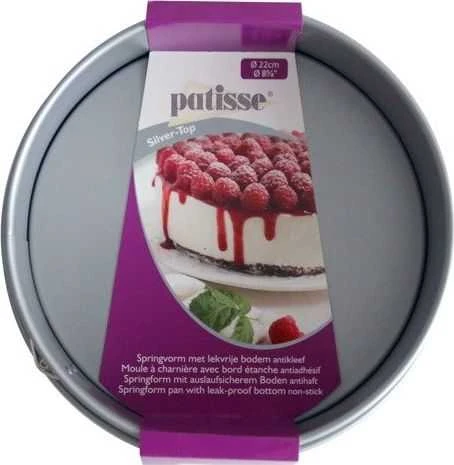 Patisse torto forma su apvadu 22 cm Patisse Sidabrinis Top universalus