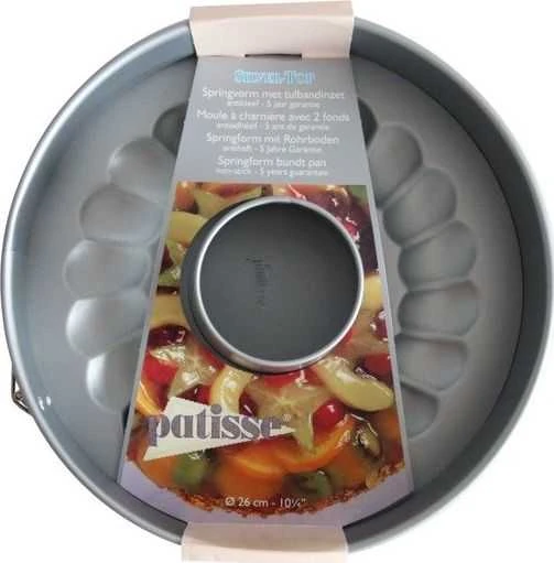 Patisse Torto forma su vamzdeliu 26 cm Patisse Sidabrinis Top universali