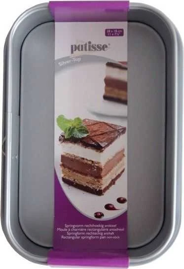 Patisse Brytfanna zamykana su rantem 28 x 18 cm Sidabrinis Top universalus