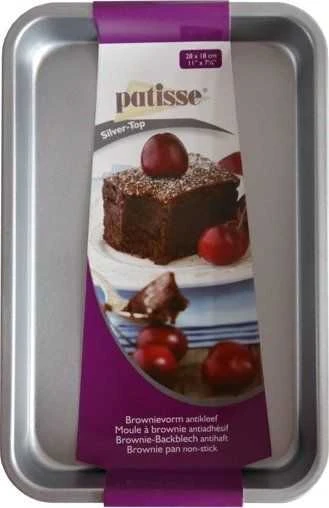 Patisse Forma do pieczenia mała 28 x 18 cm Sidabrinis Top universalus