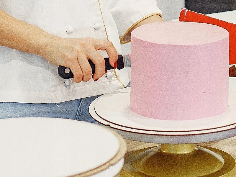 Patisse lanksti nerūdijančio plieno tešlos mentelė 25 cm -