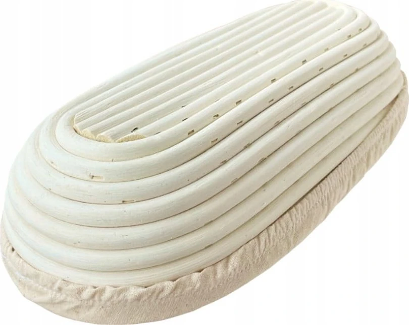 Patisse Ovalus pintas krepšelis su drobe 28x13cm -