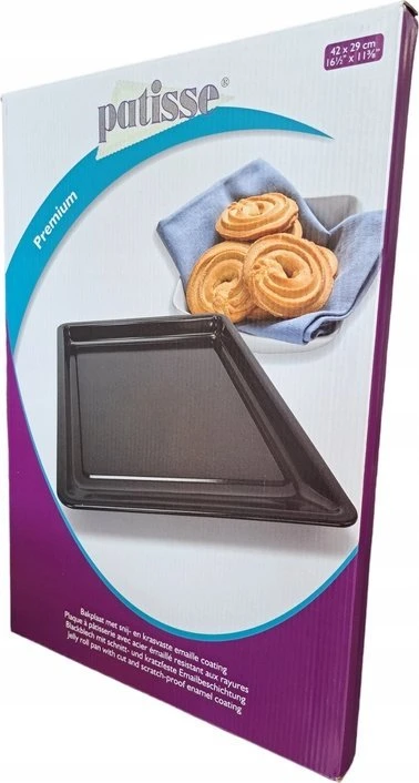PATISSE PREMIUM Žema kepimo skarda 42 x 29 cm