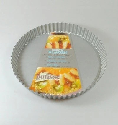 PATISSE Sidabrinis-TOP torto skarda, kišas su nuimamu pagrindu 30 cm