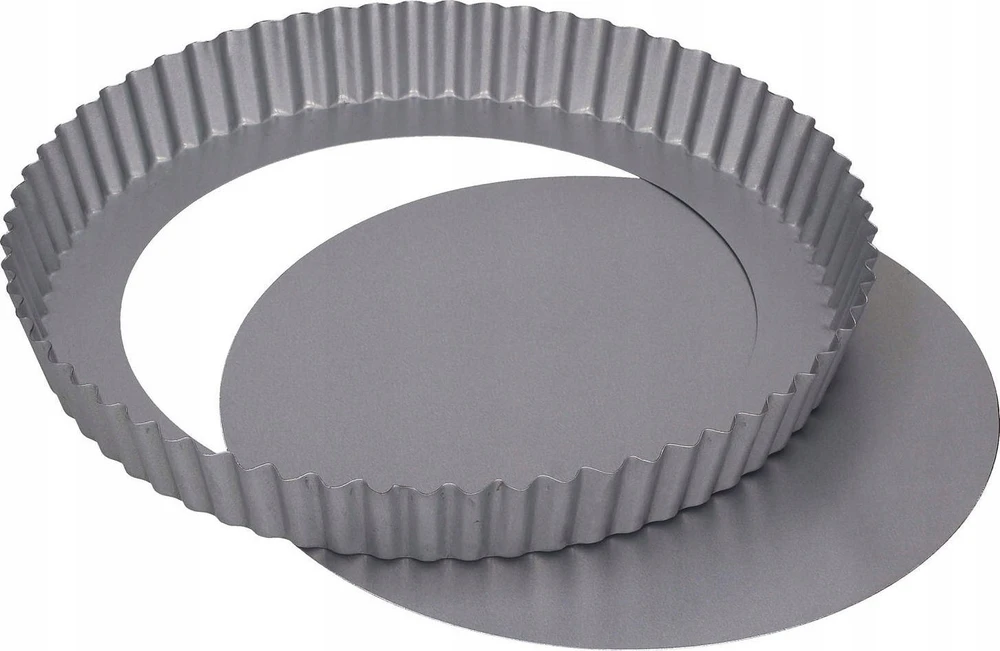 PATISSE Sidabrinis-TOP torto skarda, kišas su nuimamu pagrindu 30 cm