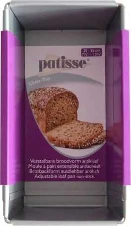 Patisse Tortų kepimo aparatas su reguliuojamu ilgiu 20-35 cm Patisse Sidabrinis Top universalus