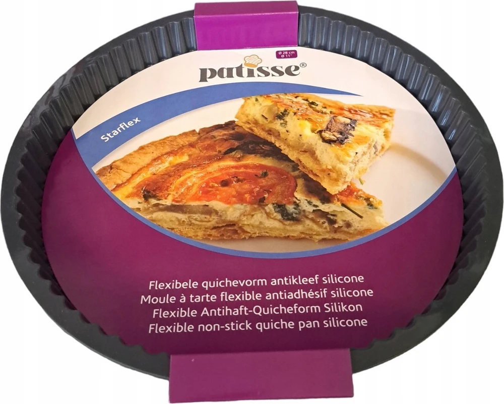 PATISSE STARFLEX silikoninė kišo forma 28 cm