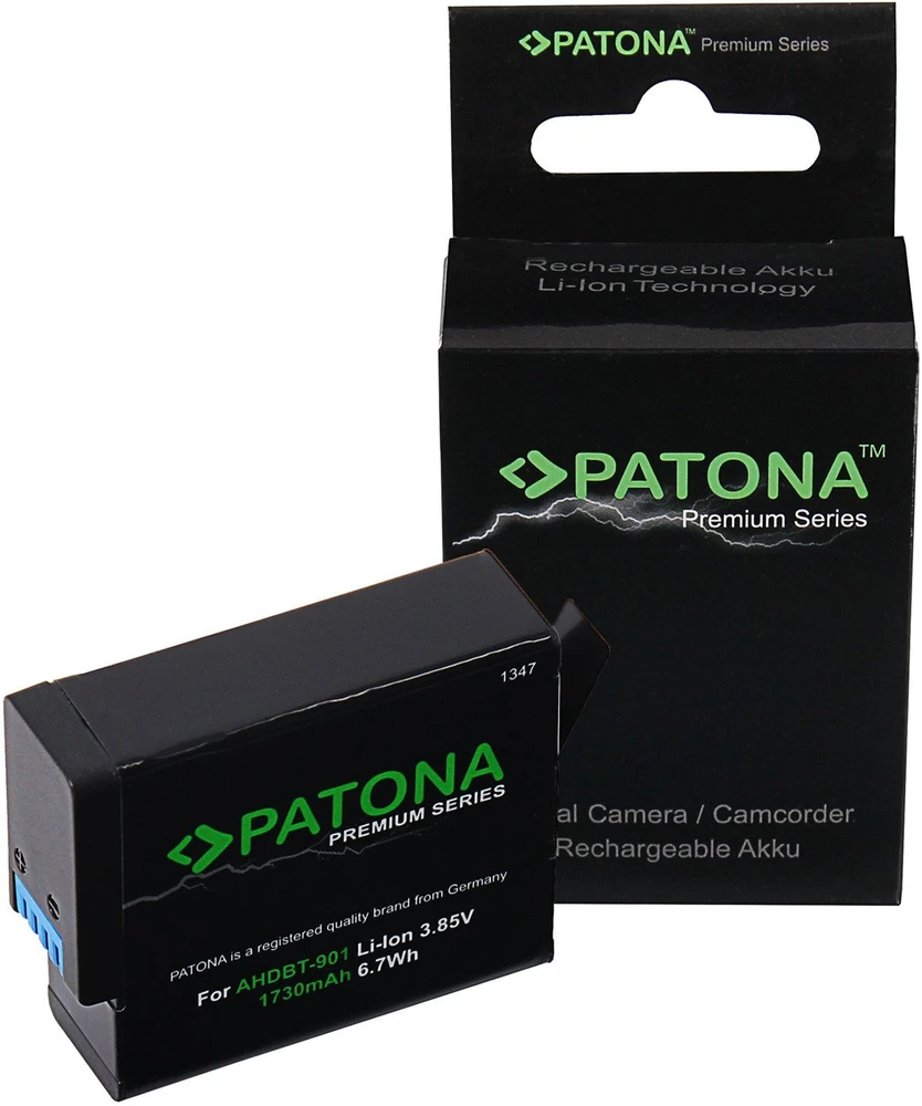 Akumuliatorius Patona PATONA 1347 baterija do aparatu/kamery Litowo-jonowa (Li-Ion) 1730 mAh