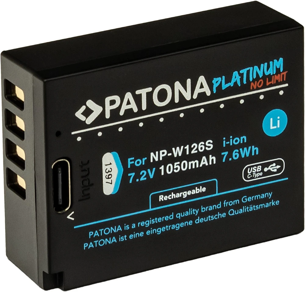 Akumuliatorius Patona PATONA 1397 baterija do aparatu/kamery Litowo-jonowa (Li-Ion) 1050 mAh