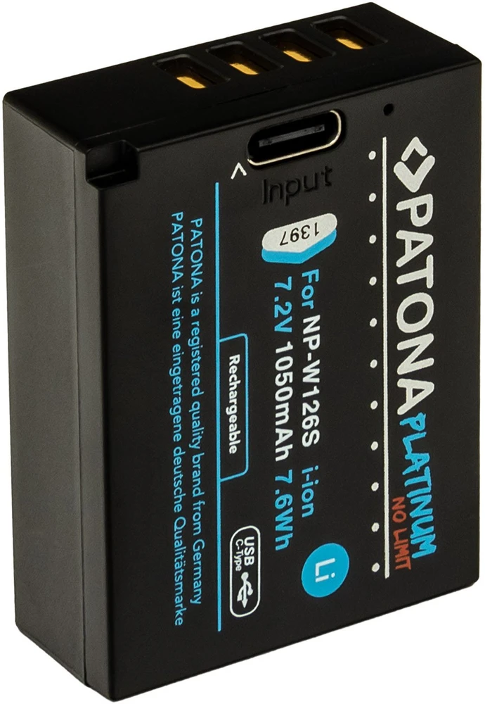 Akumuliatorius Patona PATONA 1397 baterija do aparatu/kamery Litowo-jonowa (Li-Ion) 1050 mAh