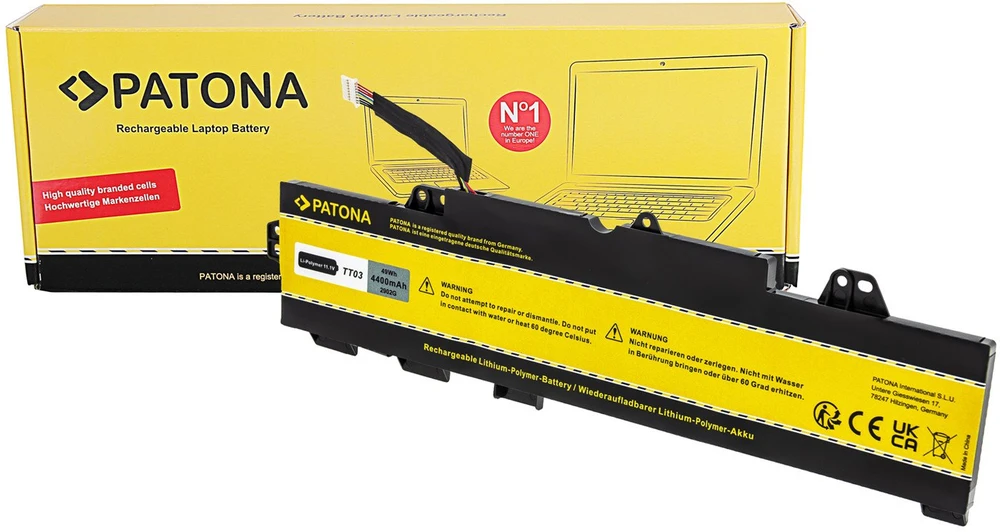 Bateria Patona PATONA 2902 dalys zamienne do notatników Bateria