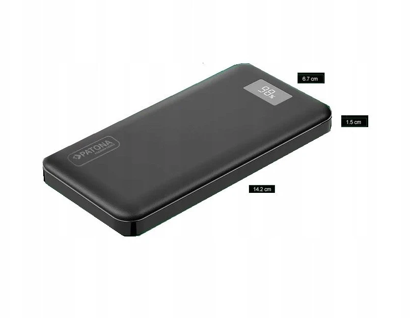Patona aukščiausios kokybės išorinė baterija „Stark 3.0 PD20W“ 10 000 mAh