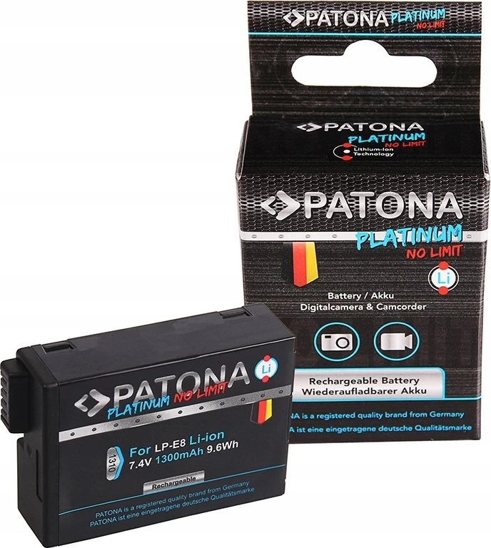 Patona baterija PATONA 1310 fotoaparato / fotoaparato baterija Lithium-ion (Li-Ion) 1300 mAh