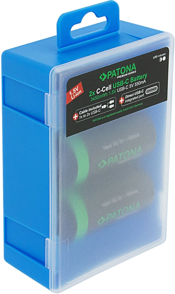 Patona PATONA LR14 Bateria do ponownego naładowania Lit