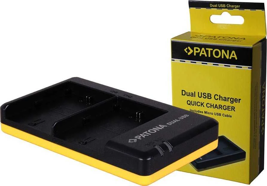 Patona PATONA Photo Dual Quick Canon LP-E6 USB įkroviklis