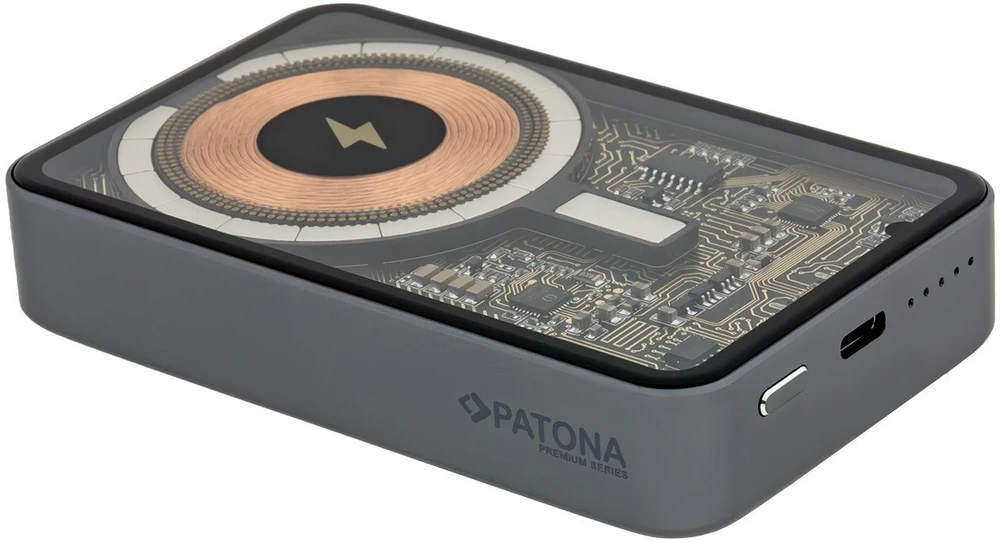 Patona Premium Clear 3.0 MagSafe 10000 mAh PD 20W 15W
