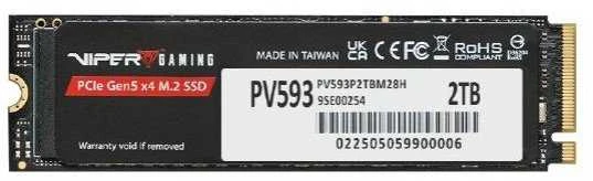 Patriot Viper PV593 M.2 PCI-E Gen5 x4 NVMe2 2TB 14G