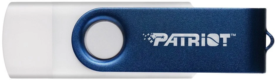„Mėlyna Patriot Xporter X550“ 32 GB, USB atmintinė - mėlynas/baltas, USB-A ir USB-C 3.2 Gen 1