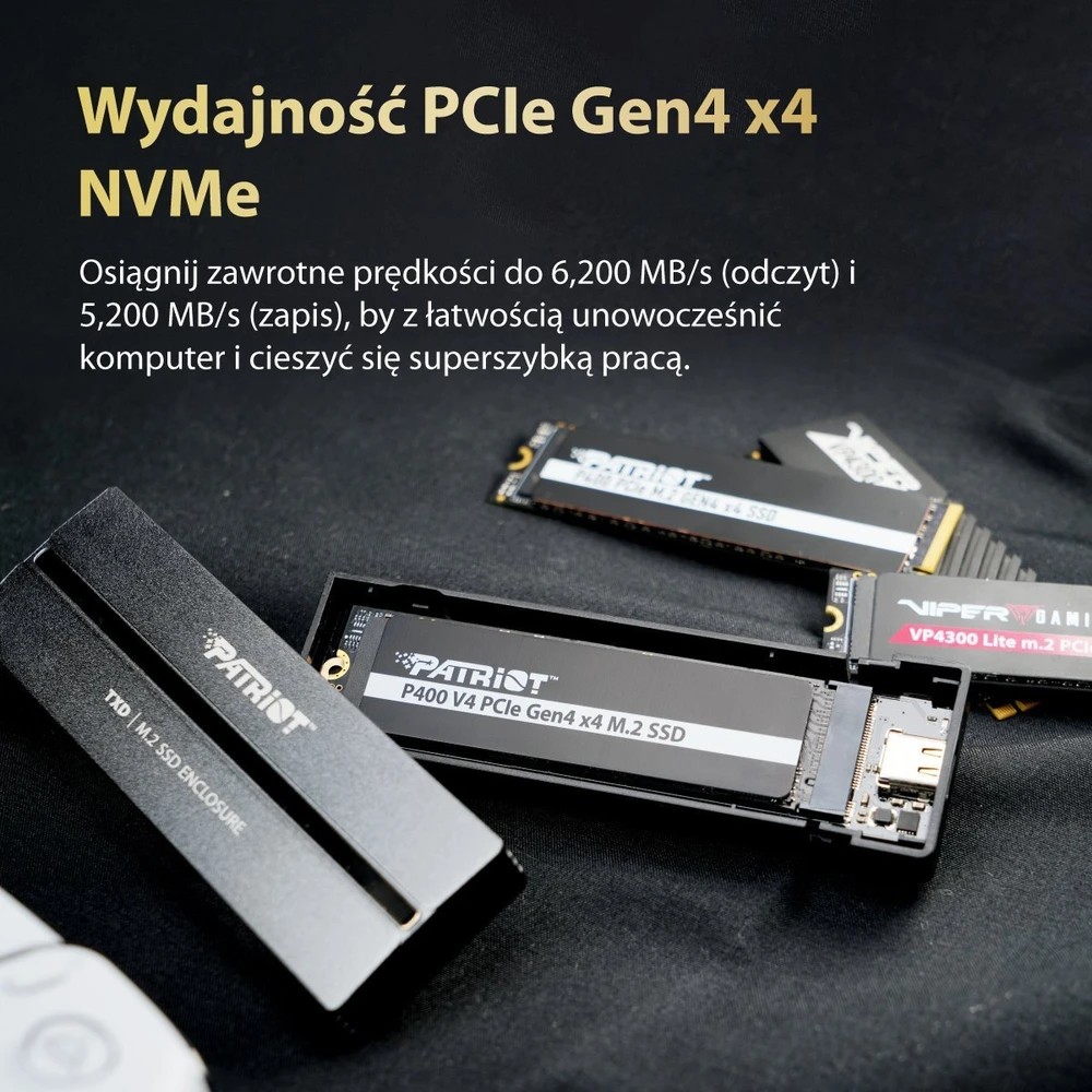 Patriot P400 V4 PCIe4 NVMe 500GB